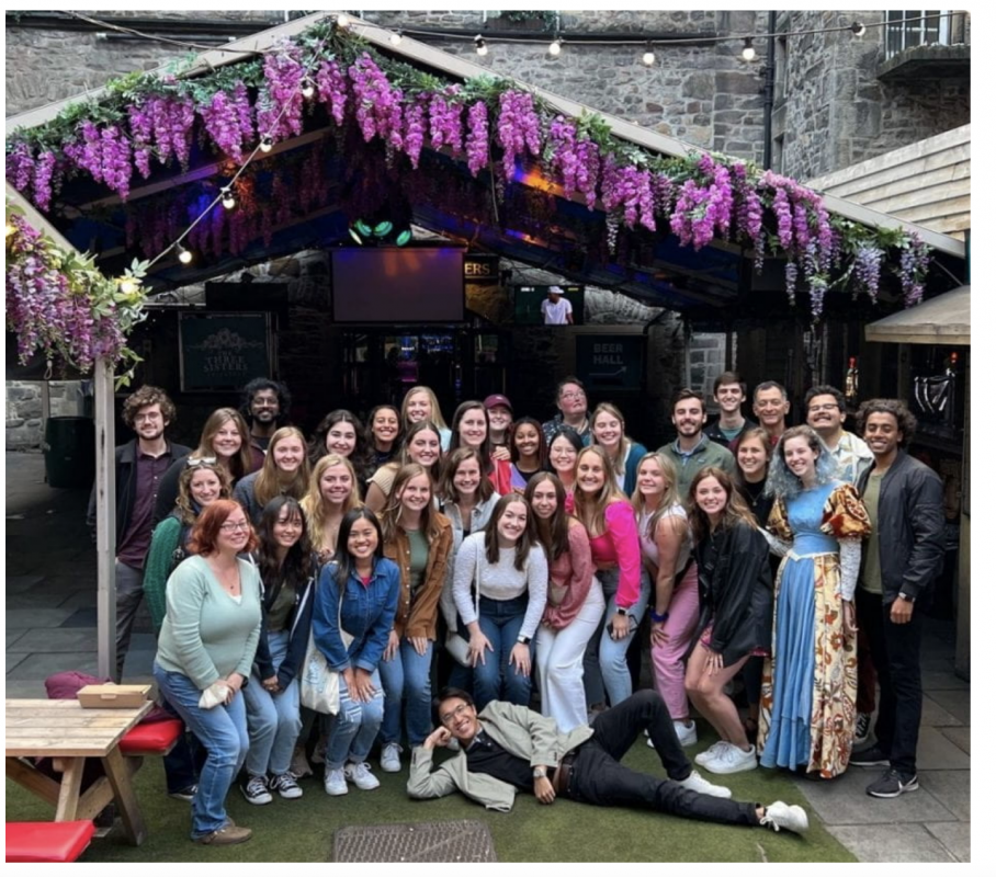 A large group image of people involved in College of Sciences Study Abroad Programs