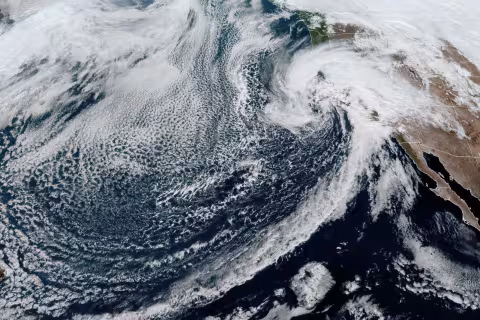 Atmospheric River Over California