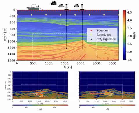 Figures of how carbon storage works